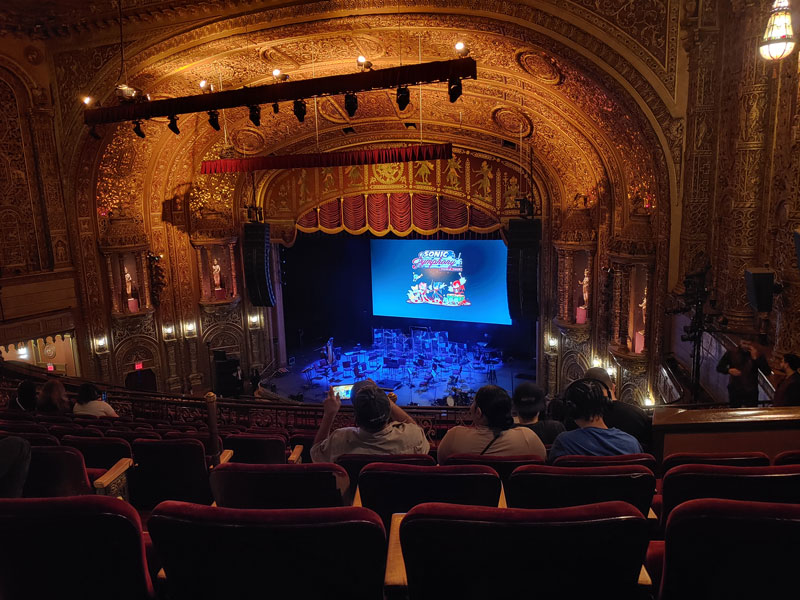 View from the balcony at Sonic Symphony NYC at United Palace